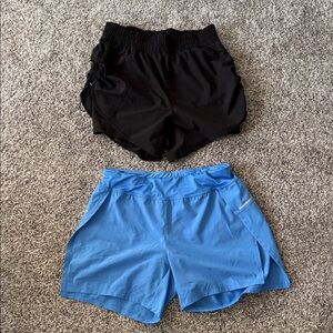 2 AVIA gym running tennis skorts shorts Blue‎ Small Black Medium Stretch Airy